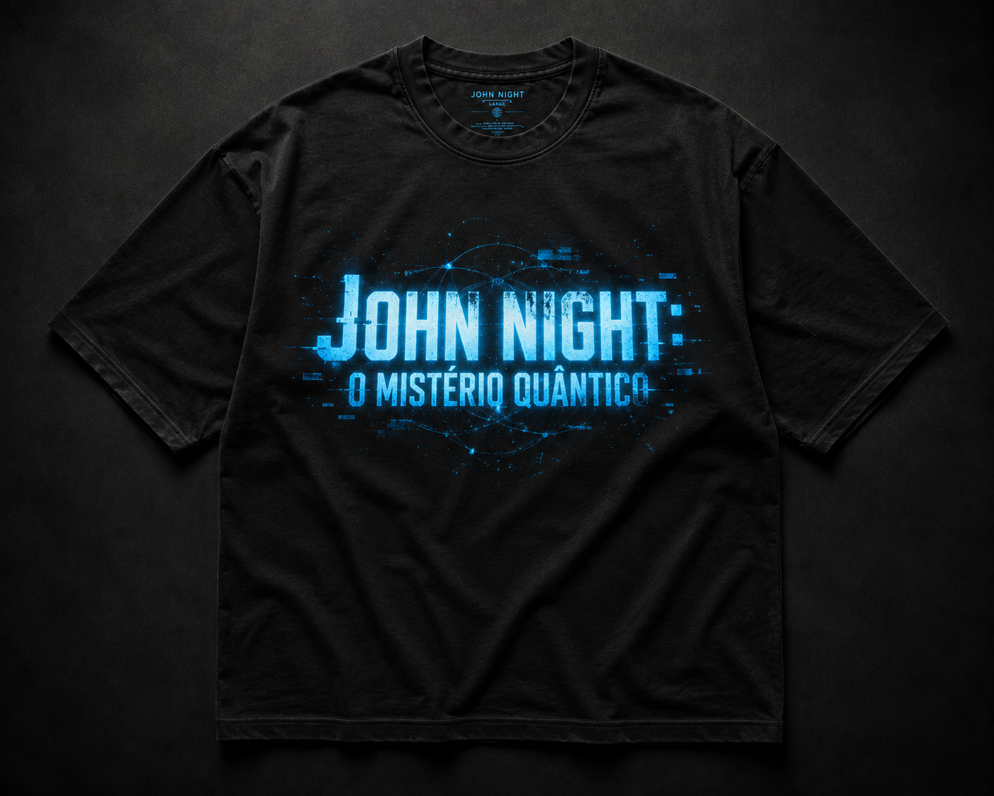 T-Shirt John Night Mistério Quântico